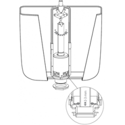 Vypúšťací ventil FN 03 START-STOP